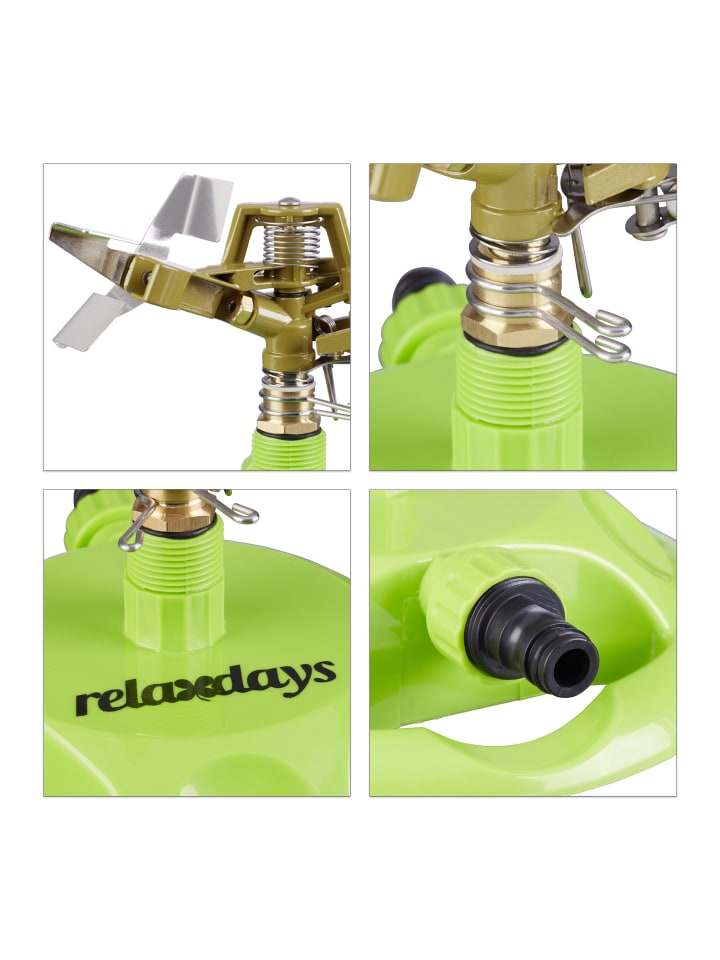 relaxdays Impulsregner in Grün günstig kaufen onesize