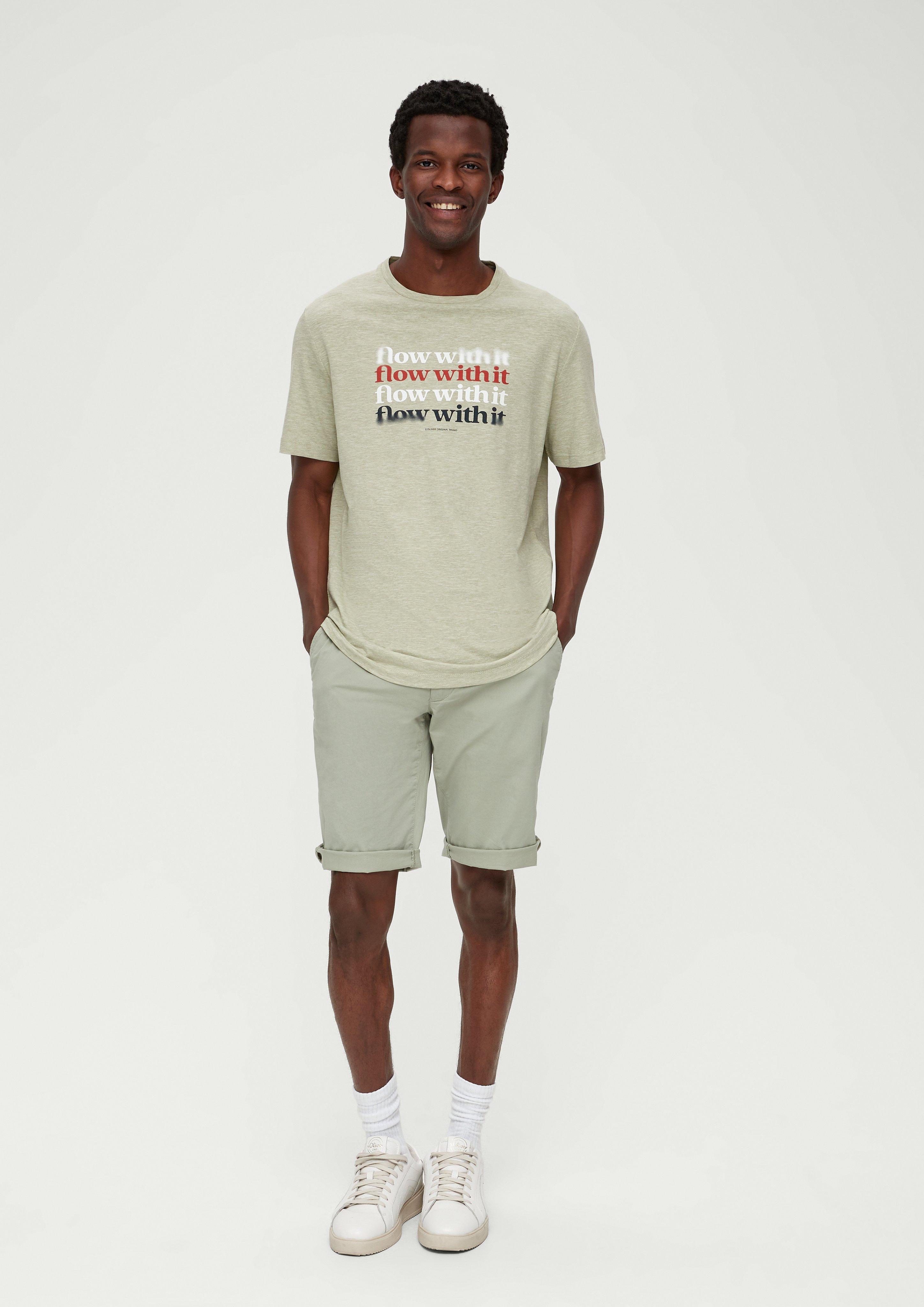 T-Shirt mit Frontprint  2131554-78D1