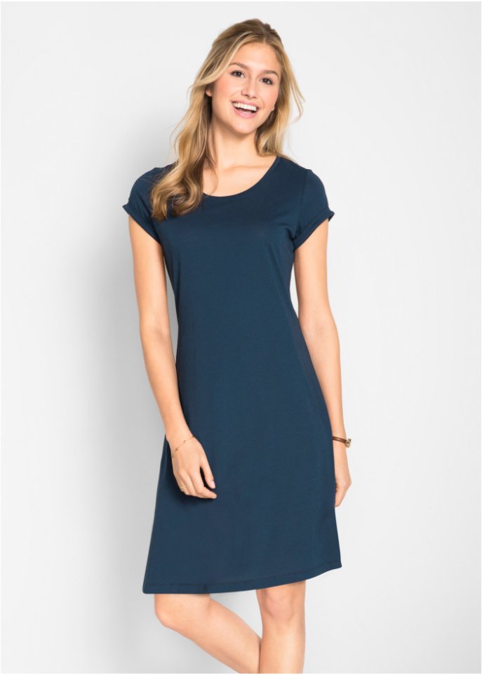 Shirtkleid, Kurzarm