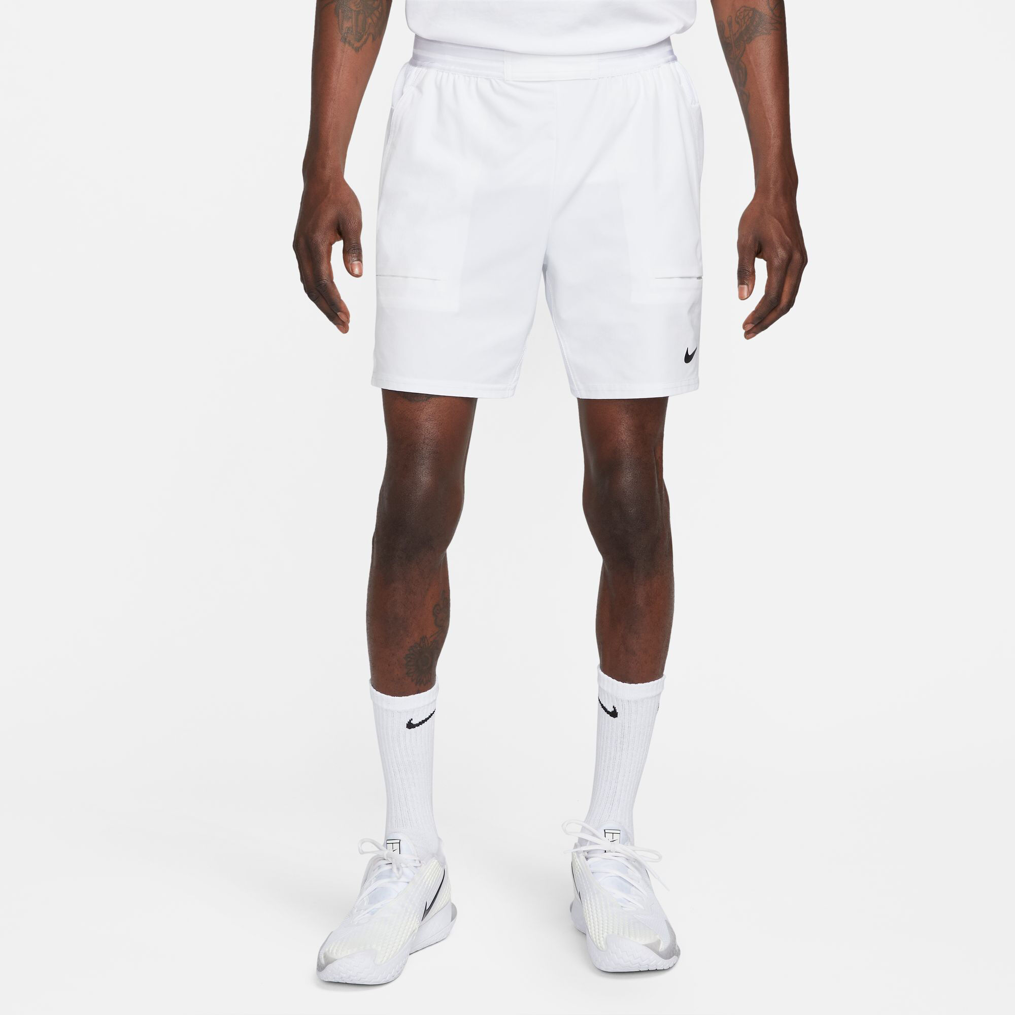 Court Dri-Fit Slam LN NT Shorts Herren - Weiß