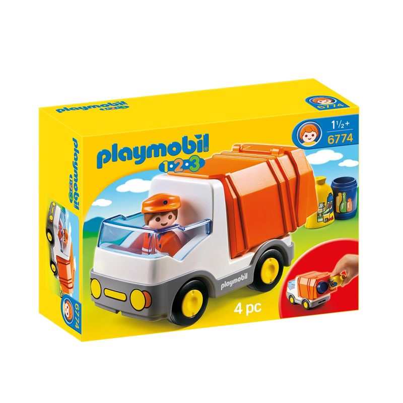 6774 Camion poubelle Playmobil 123