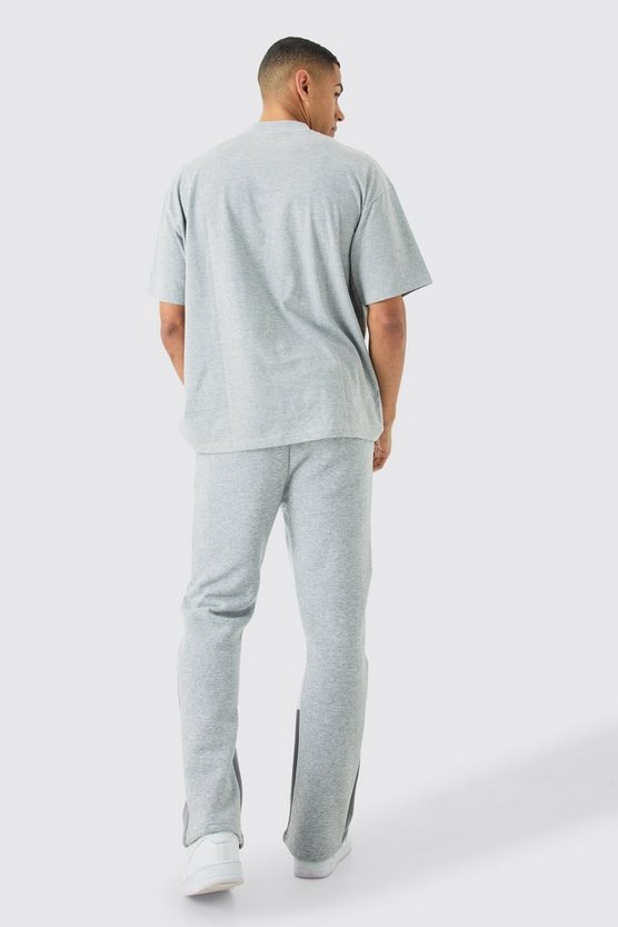 Official Jogginghose mit Farbspritzern und Grafitti-Print