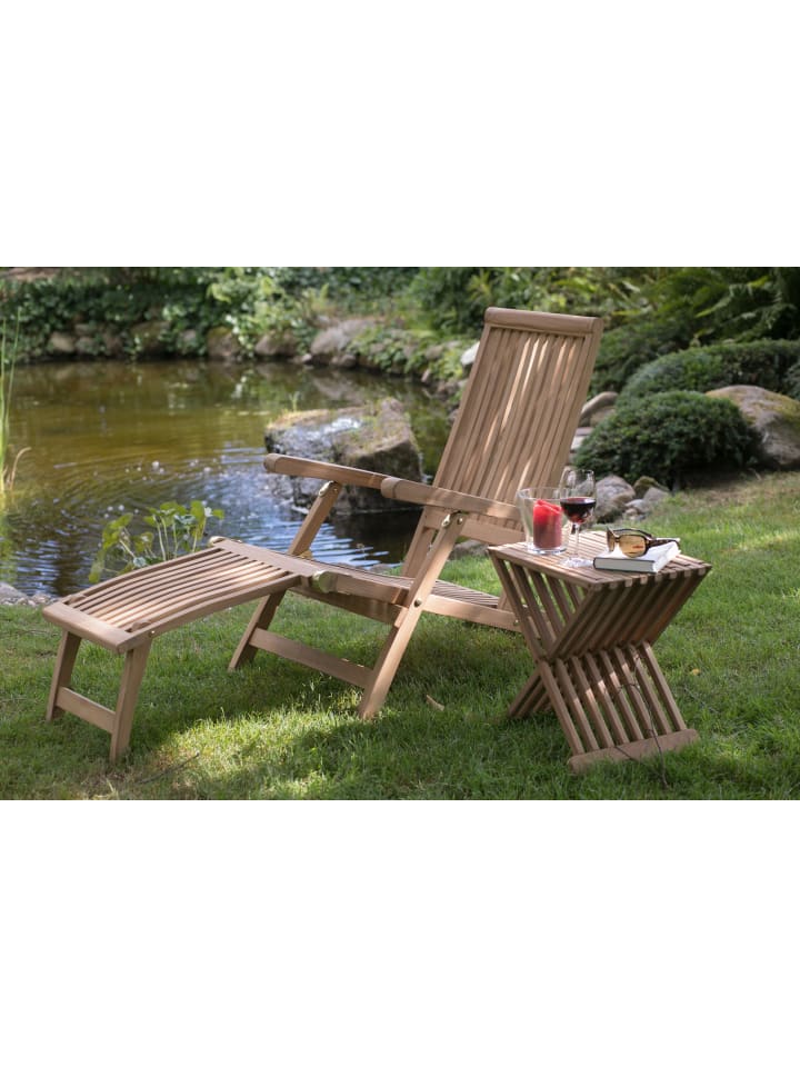 GMD Living Garten Beistelltisch WOODIE in Natur günstig kaufen onesize