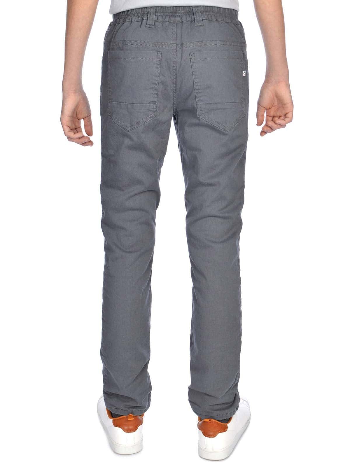 BEZLIT Thermojeans Jungen Thermo Chino Hose Gummizugbund (1-tlg) mit ekastuschem Bund