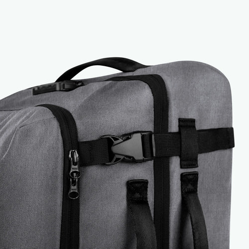 Getaria small grey 2-wheel soft suitcase
