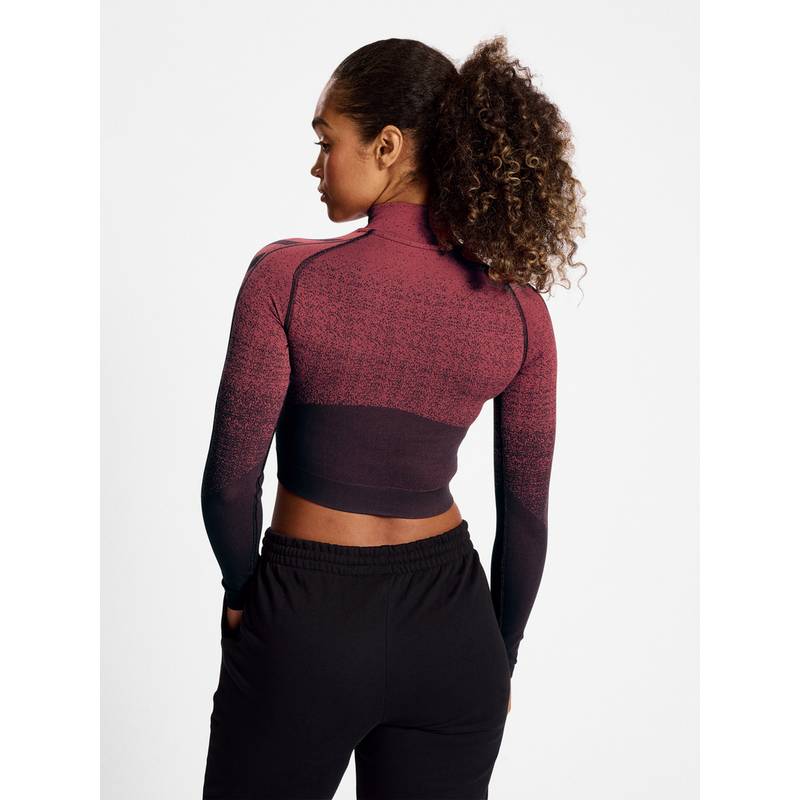 hummel hmlMT FADE SEAMLESS HALF ZIP Sweatshirt Damen