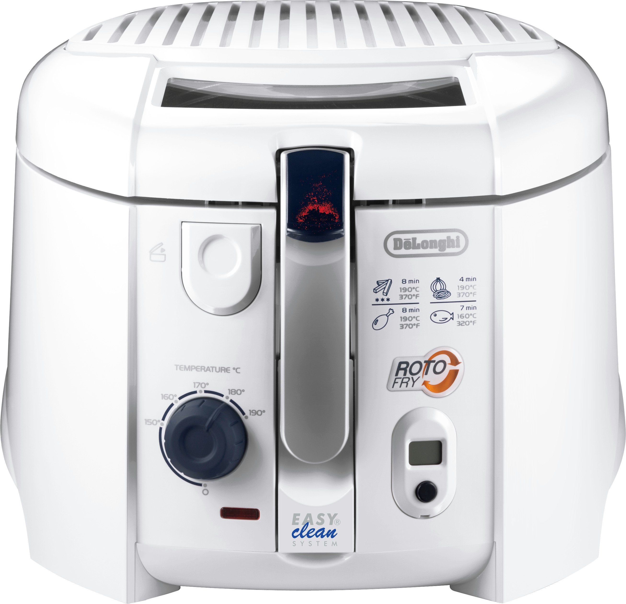 De'Longhi Rotofritteuse F 28313.W, 1800 W, Fassungsvermögen 1 kg