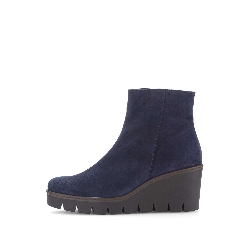 Gabor fashion Plateau Stiefelette blau