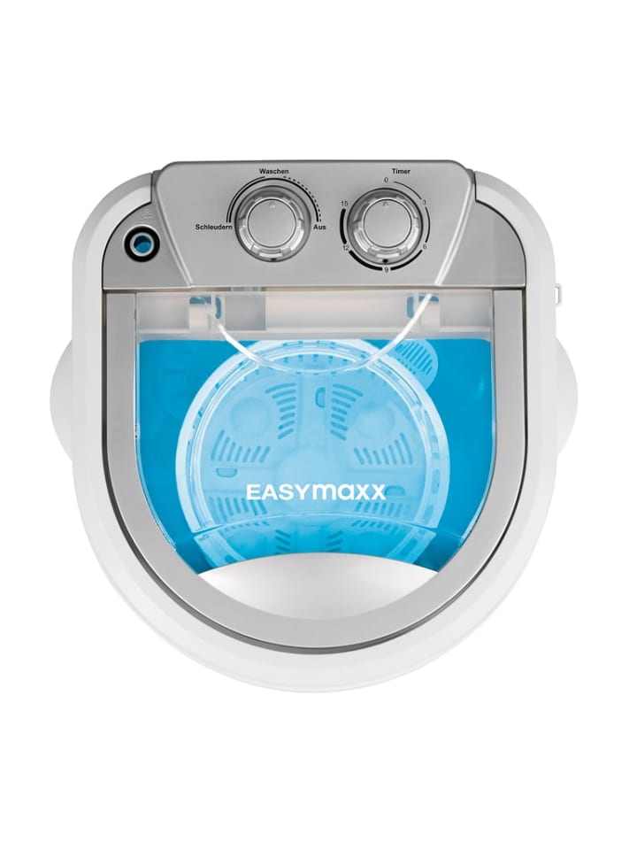 EASYmaxx Mini Waschmaschine - 260 Watt - weiß/blau günstig kaufen onesize