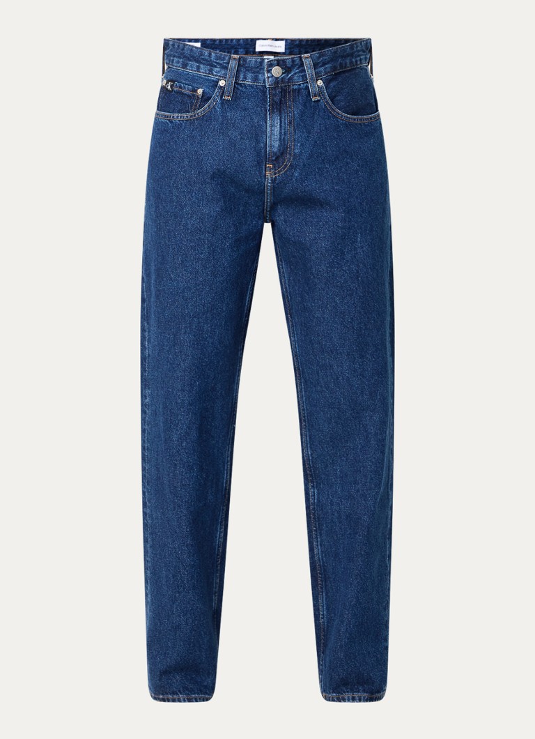 Calvin Klein jeans med rette ben og mørk vask
