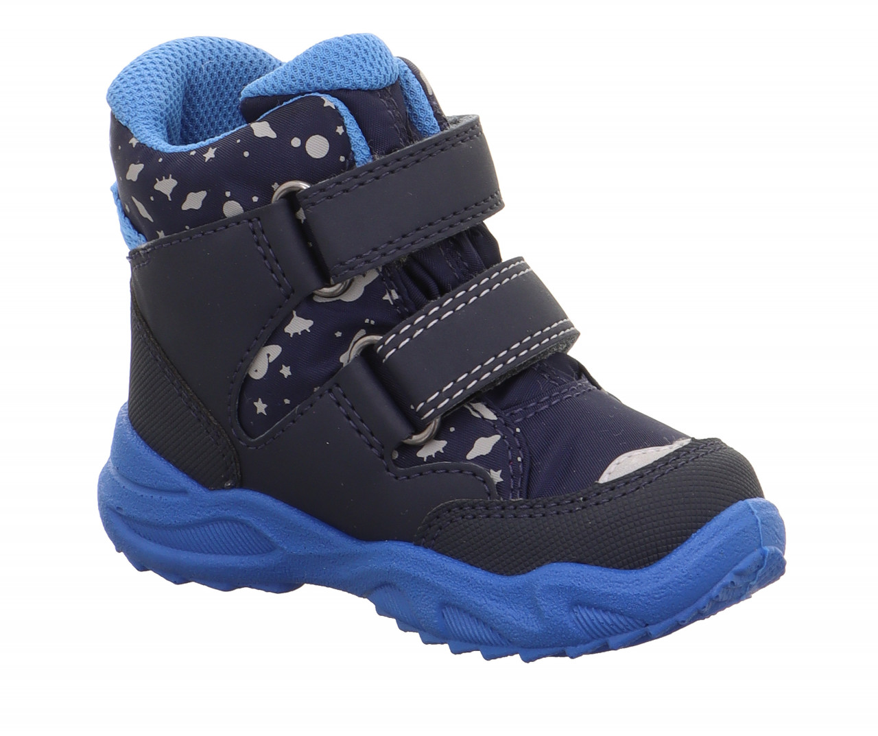 GLACIER - Blau Boots mit Klettverschluss
