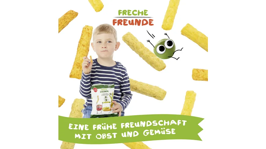 Freche Freunde Bio Knusper Sticks-Dreierlei Gemüse 30 g