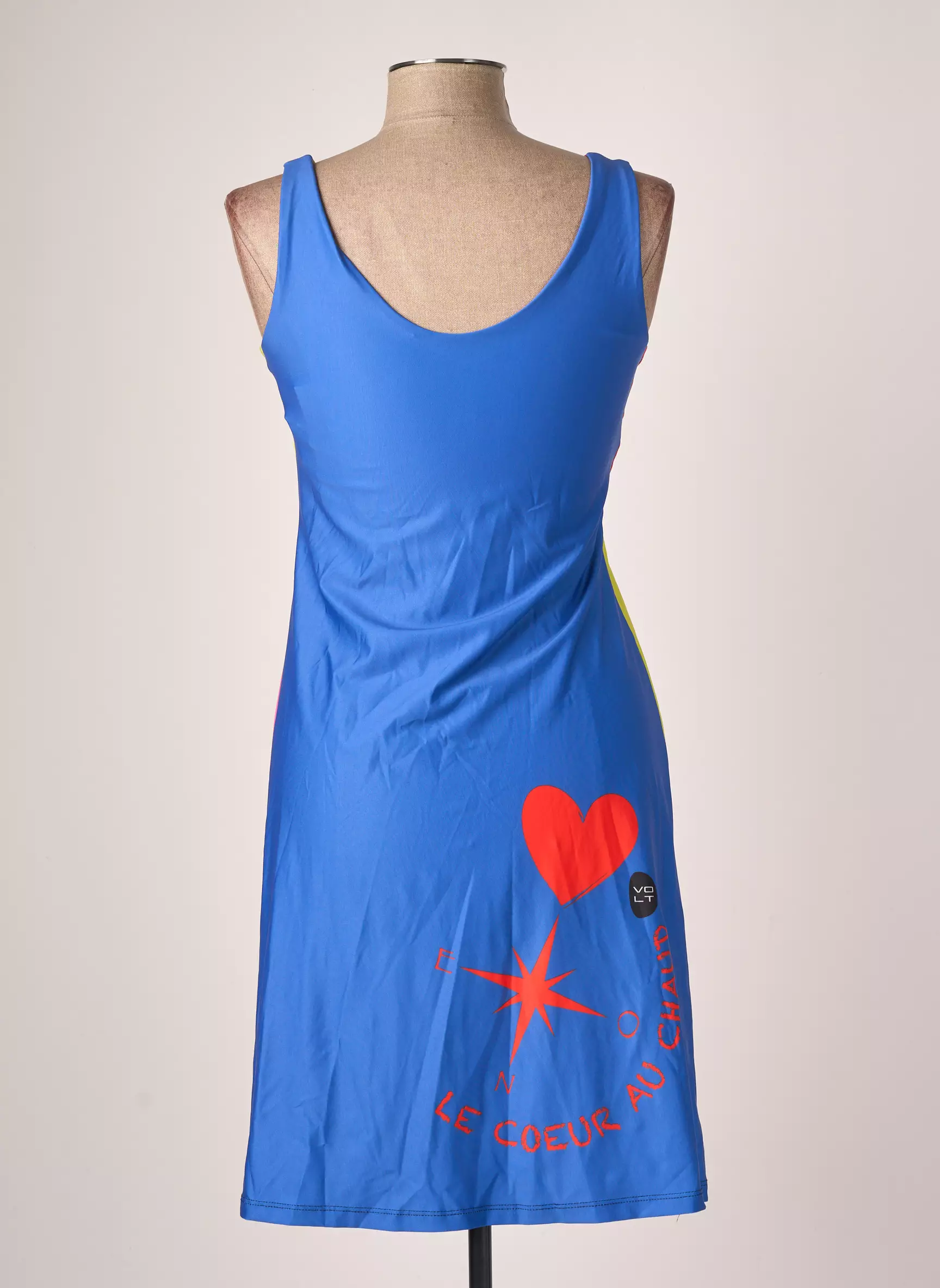 Volt Design Robes Courtes Femme couleur bleu