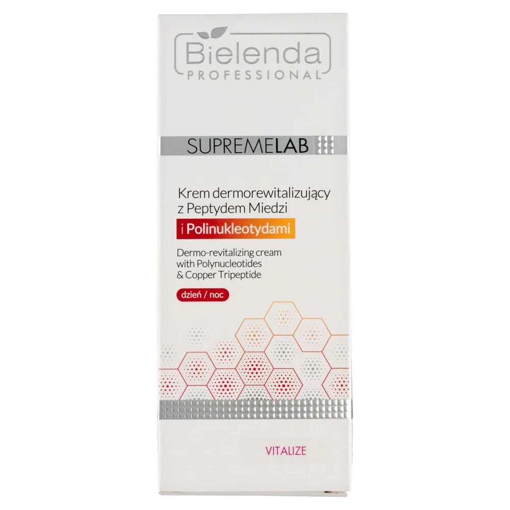 Bielenda Professional Supremelab Derm Revitaliserende Crème met Koperpeptide en Polynucleotiden