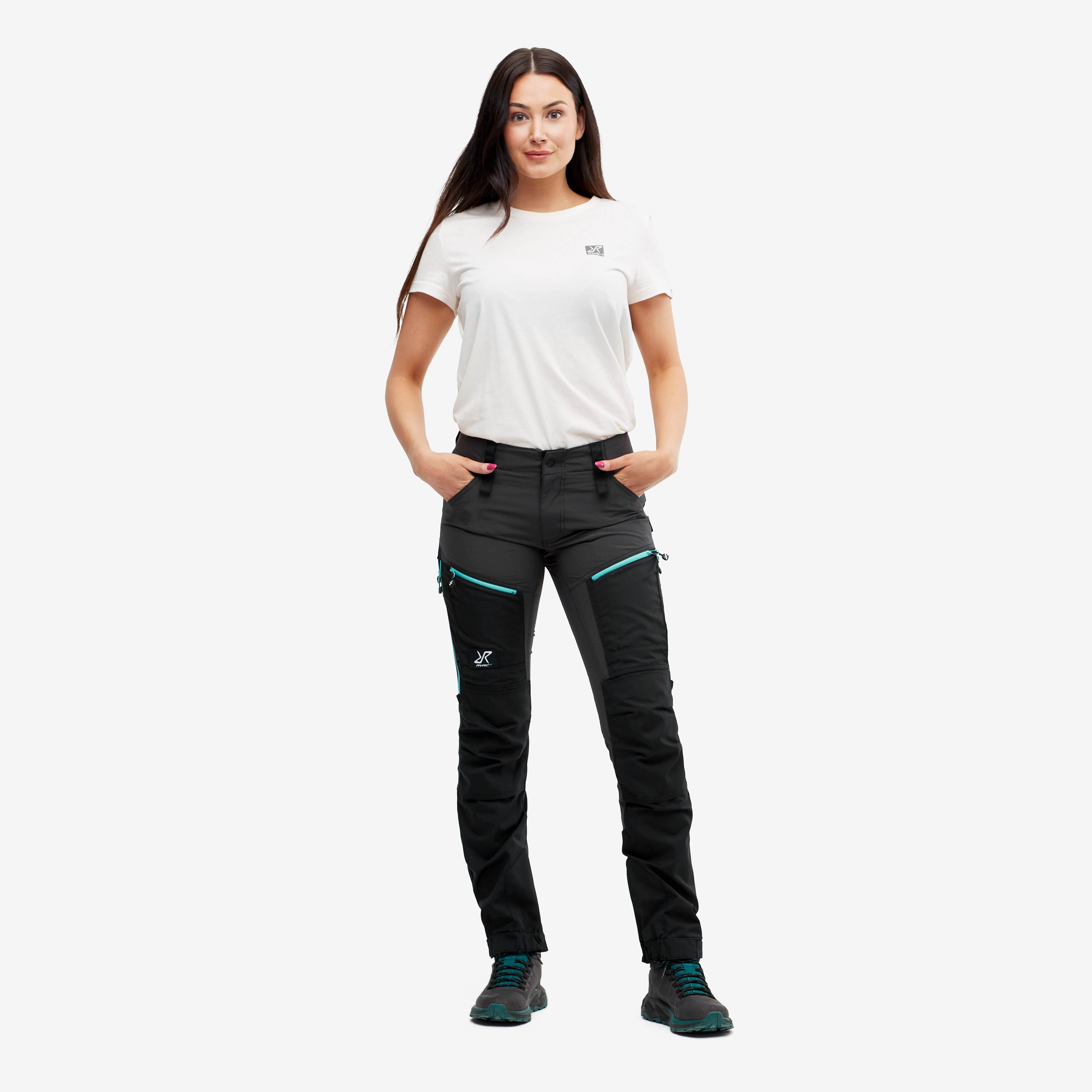RVRC GP Pro Pants Femme Anthracite/Porcelain