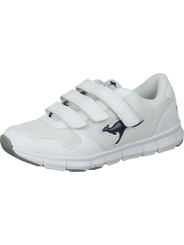 Kangaroos Klettverschluss-Schuhe in white/dk navy günstig kaufen