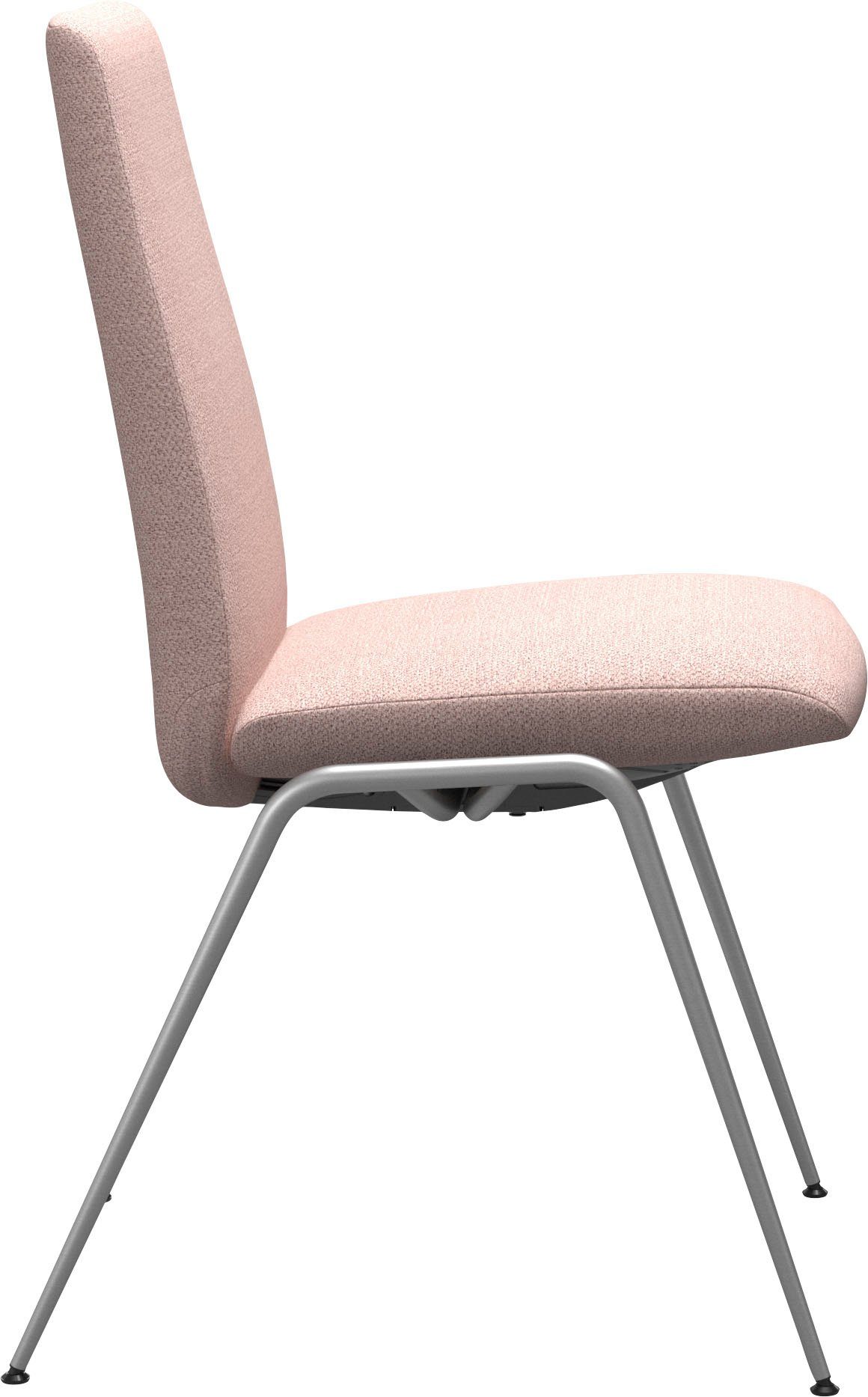 Stressless® Polsterstuhl Laurel, Low Back, Größe M, mit Beinen aus Stahl in Chrom matt