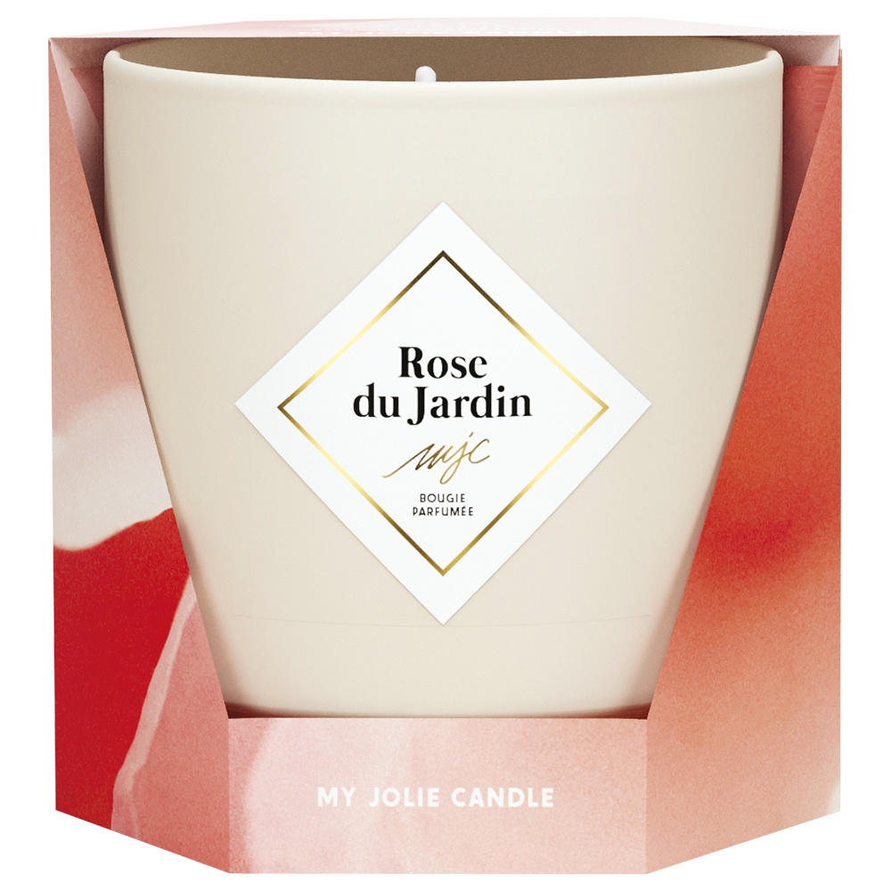 my jolie candle Bougie rose du jardin Bougie