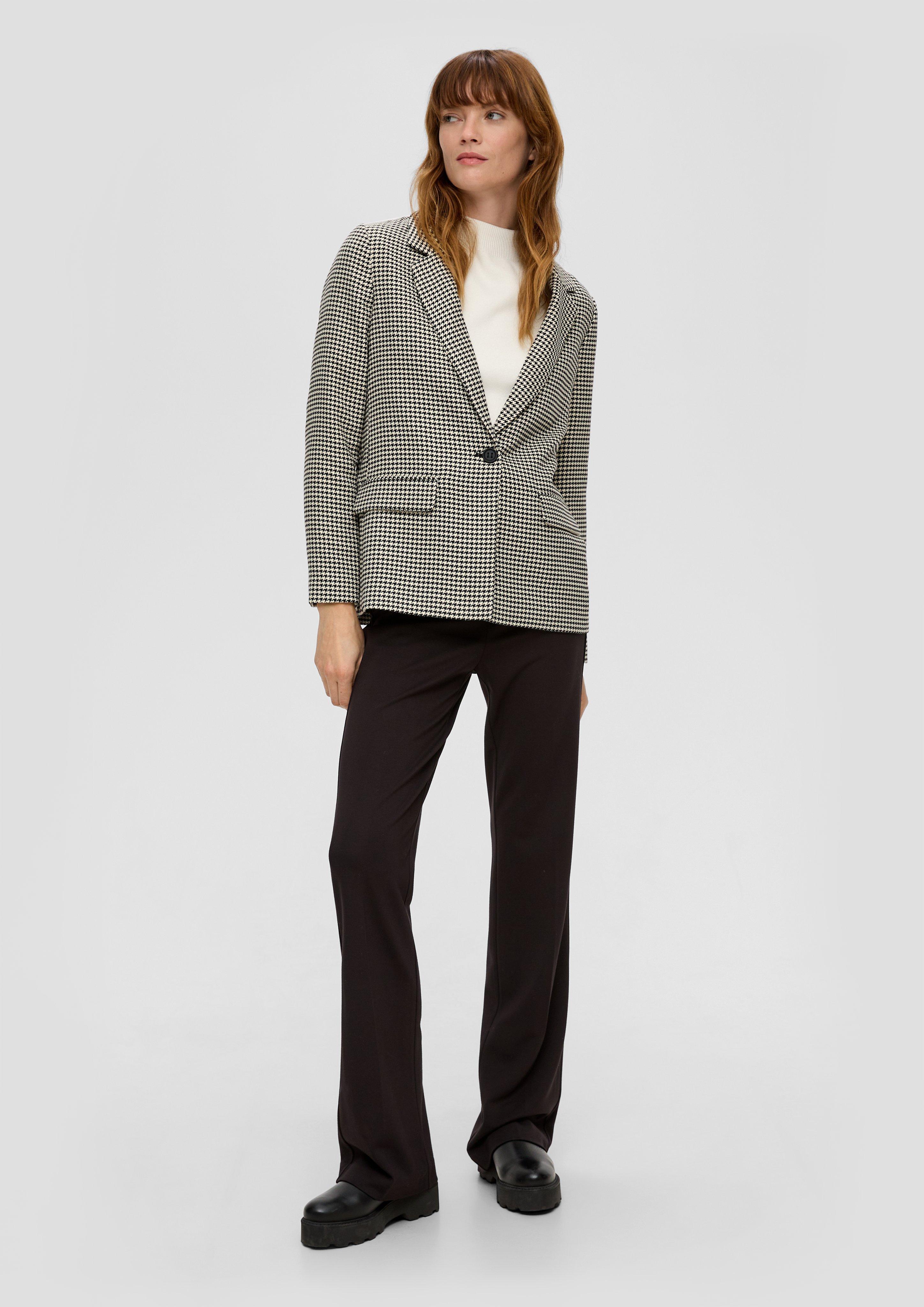 Twill-Blazer mit Viskose  2139163-99R8