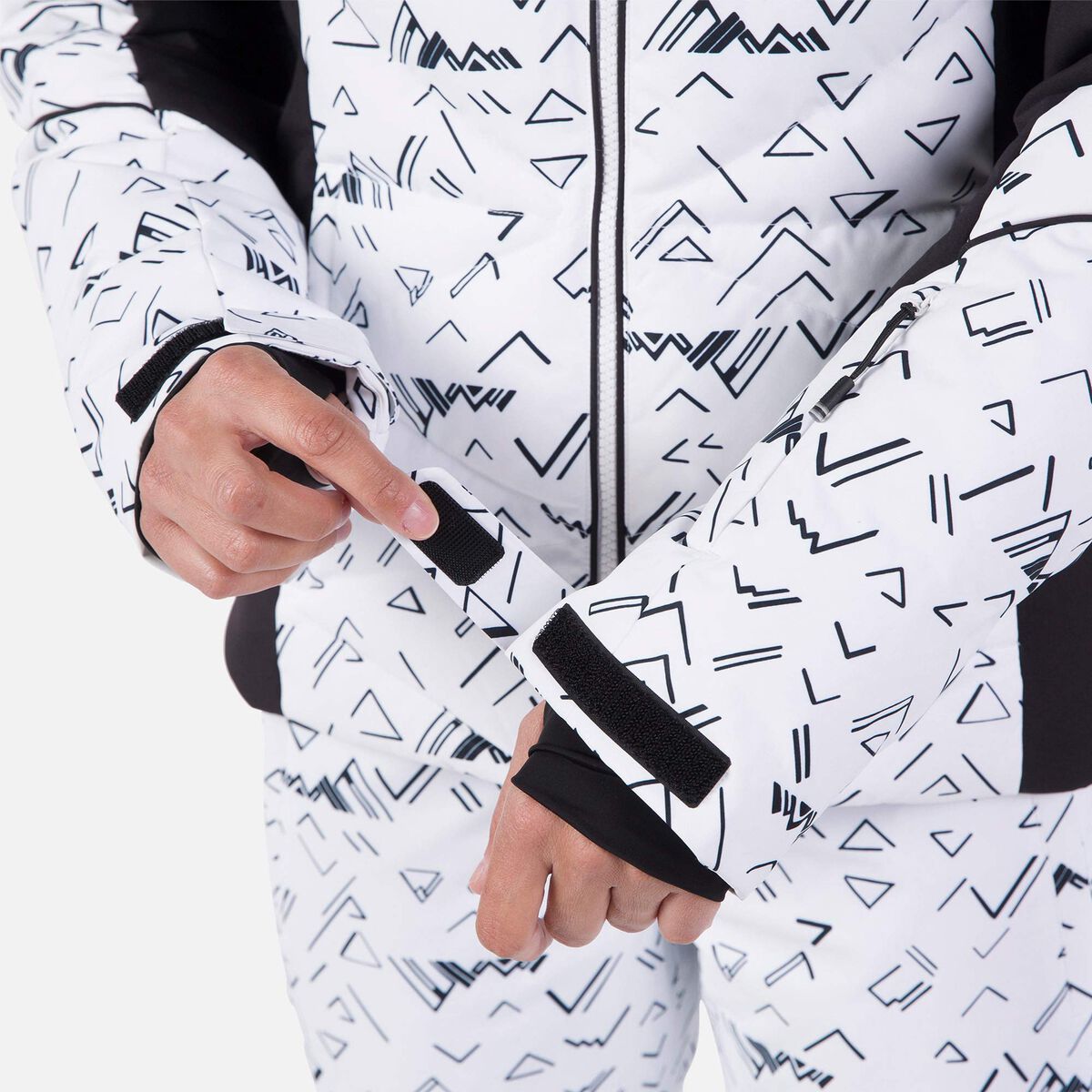 Damensteppjacke mit Print Staci