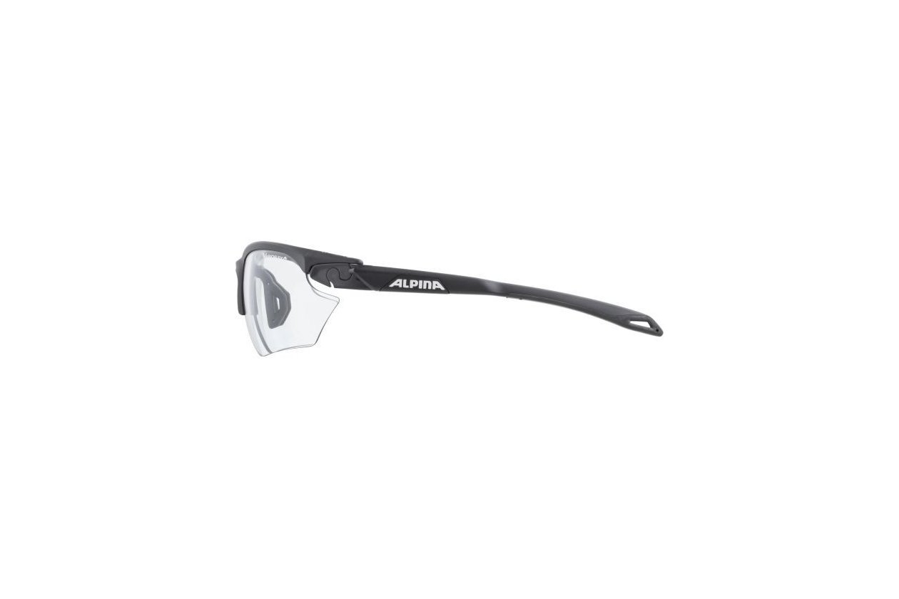 Alpina Twist Five S HR V black matt / black mirror lens