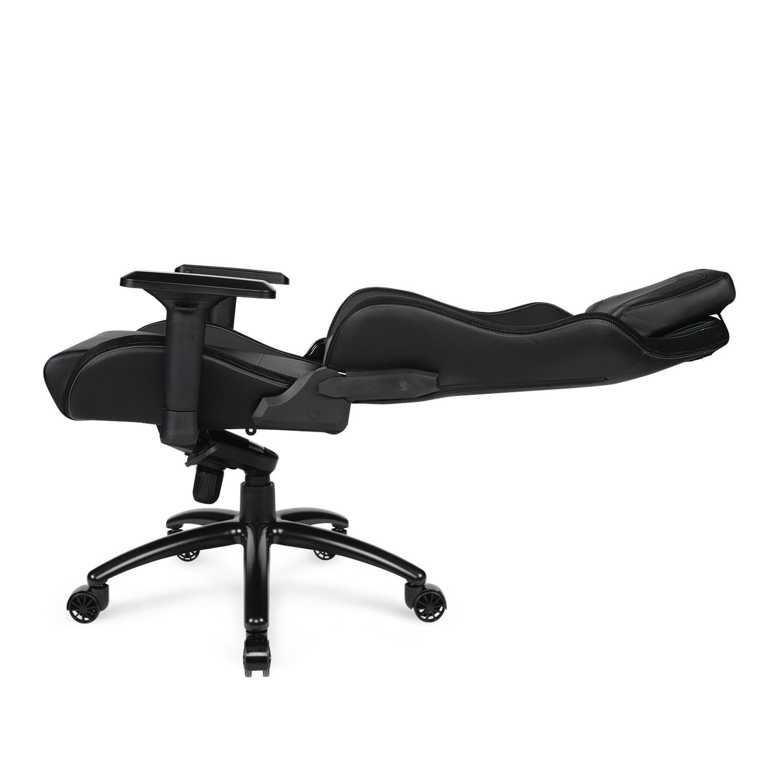 L33T Gaming-Stuhl E-Sport Pro Comfort Gaming Bürostuhl Racing Stuhl (kein Set), neigbar, höhenverstellbar, belastbar bis 145kg