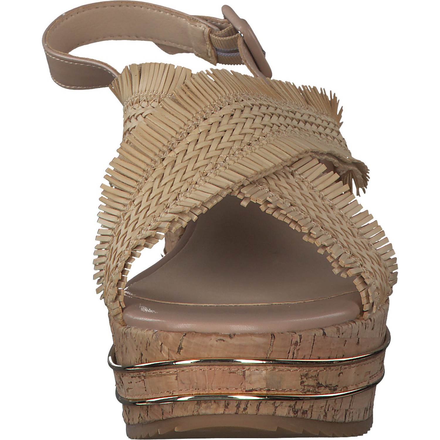 La Strada 2001329, Keilsandaletten, Damen, Beige