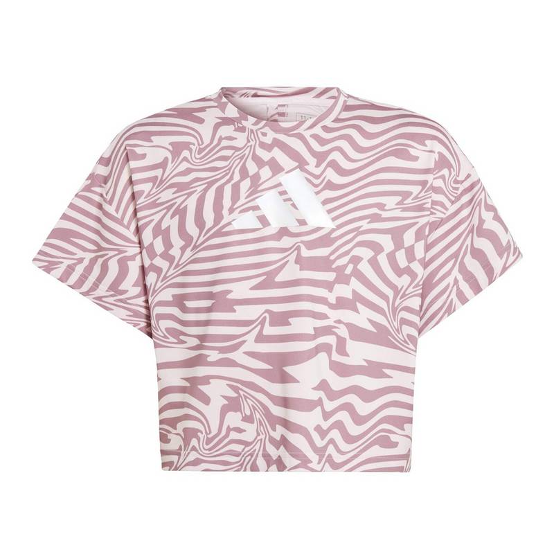 adidas AEROREADY Kids Print T-Shirt Croptop Kinder