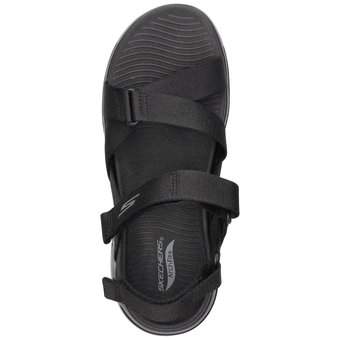 Skechers Go Walk Arch Fit Sandale in schwarz