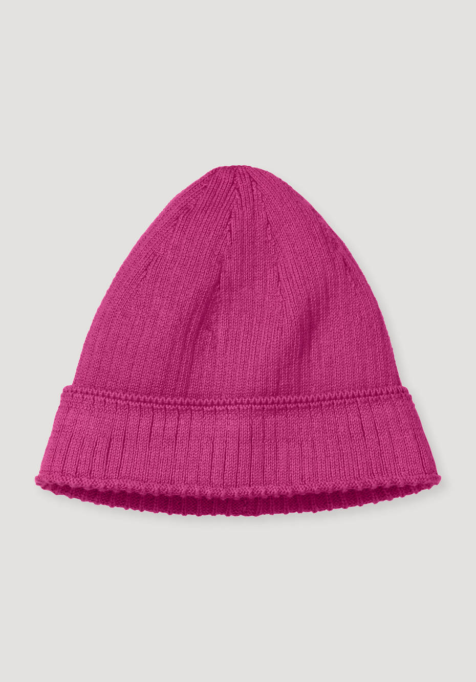 Strickmütze aus reiner Bio-Baumwolle