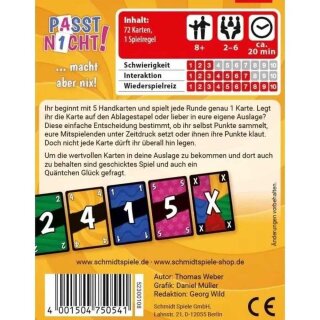 Passt nicht! (DE)