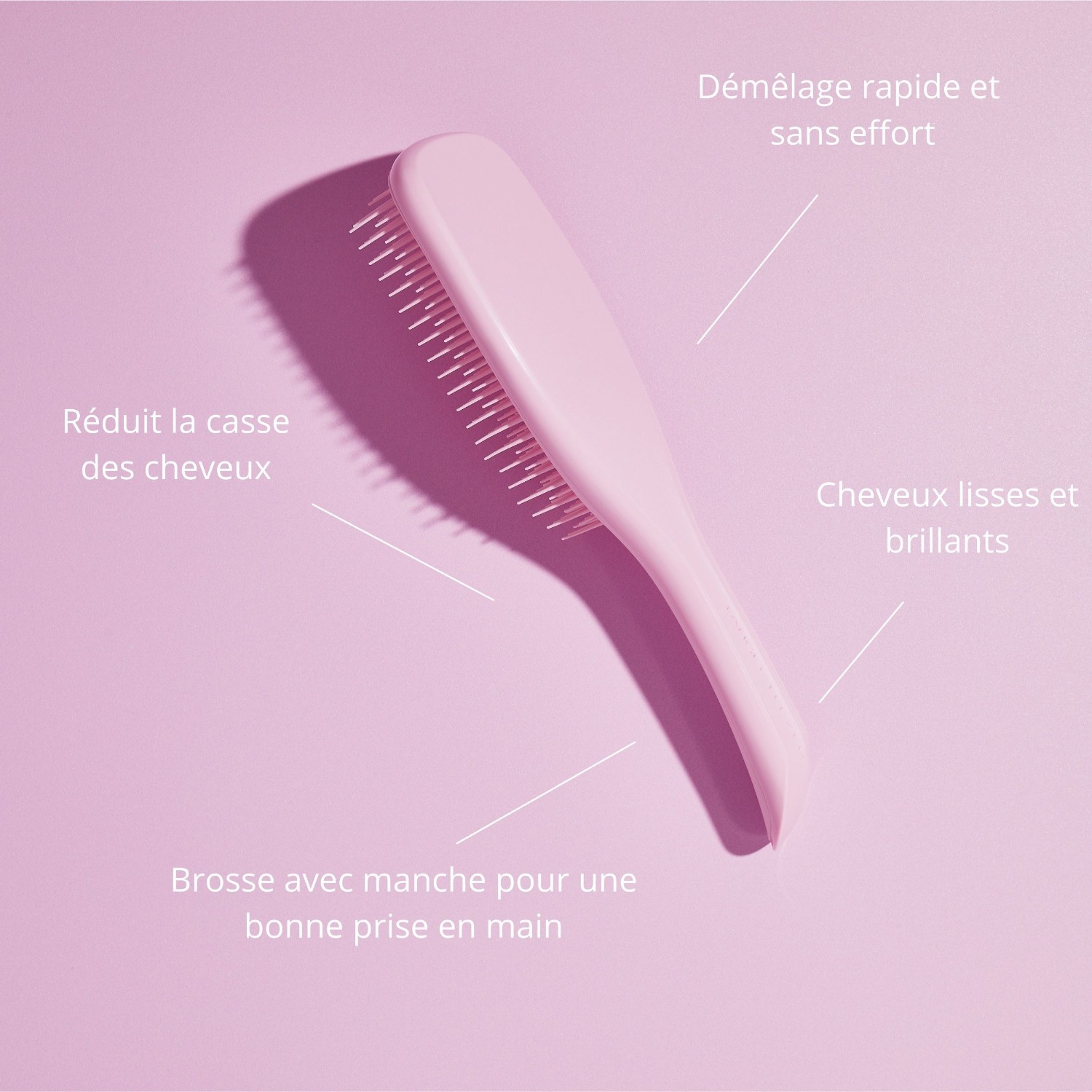Tangle Teezer Large Wet Detangler Nero Lucido