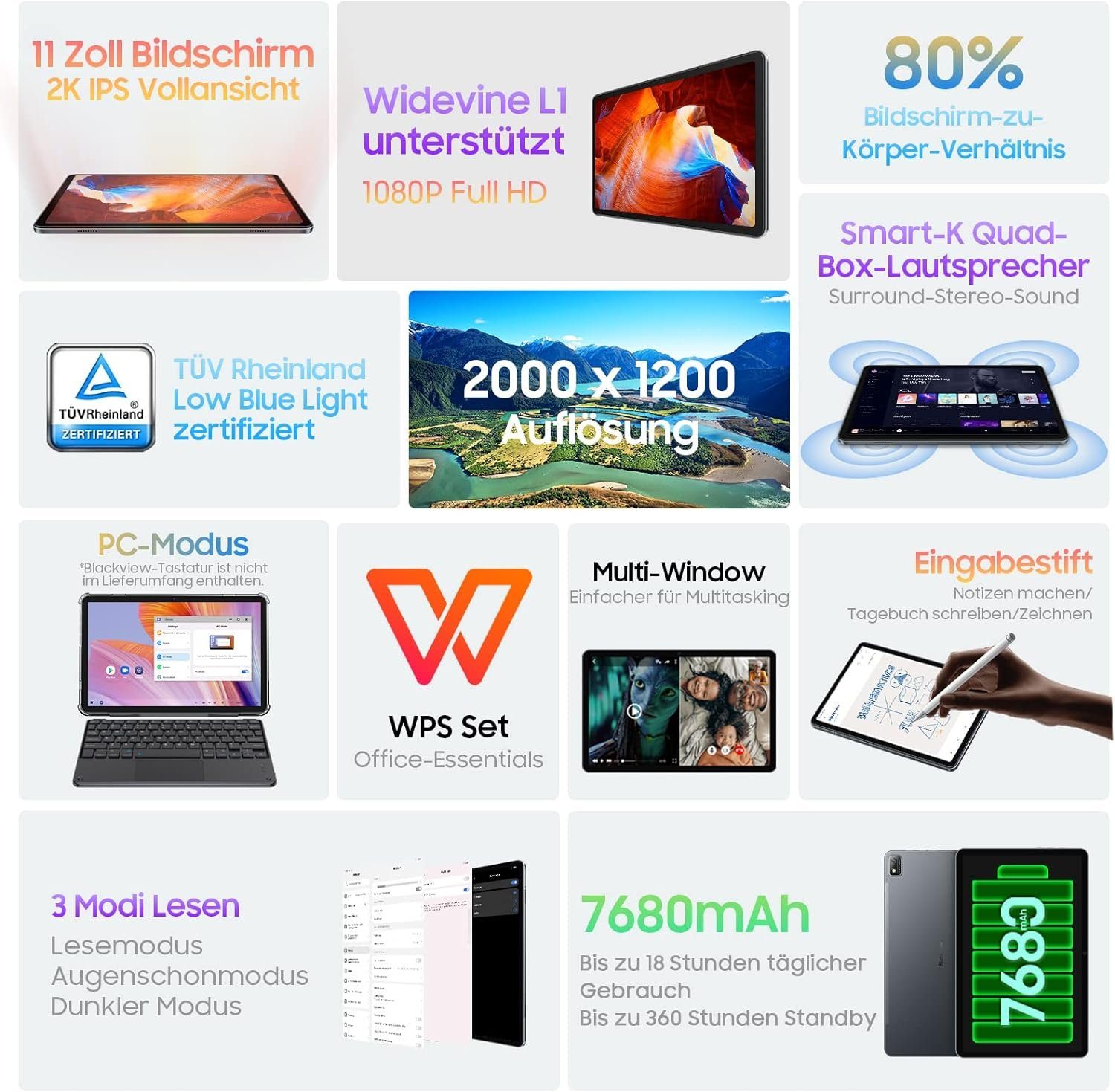 blackview Tab 16 Tablet (11