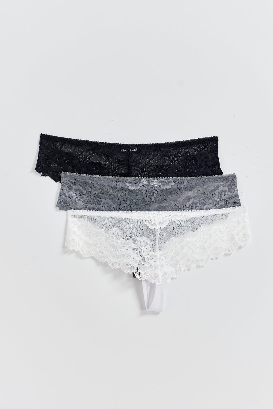 3-pack lace string