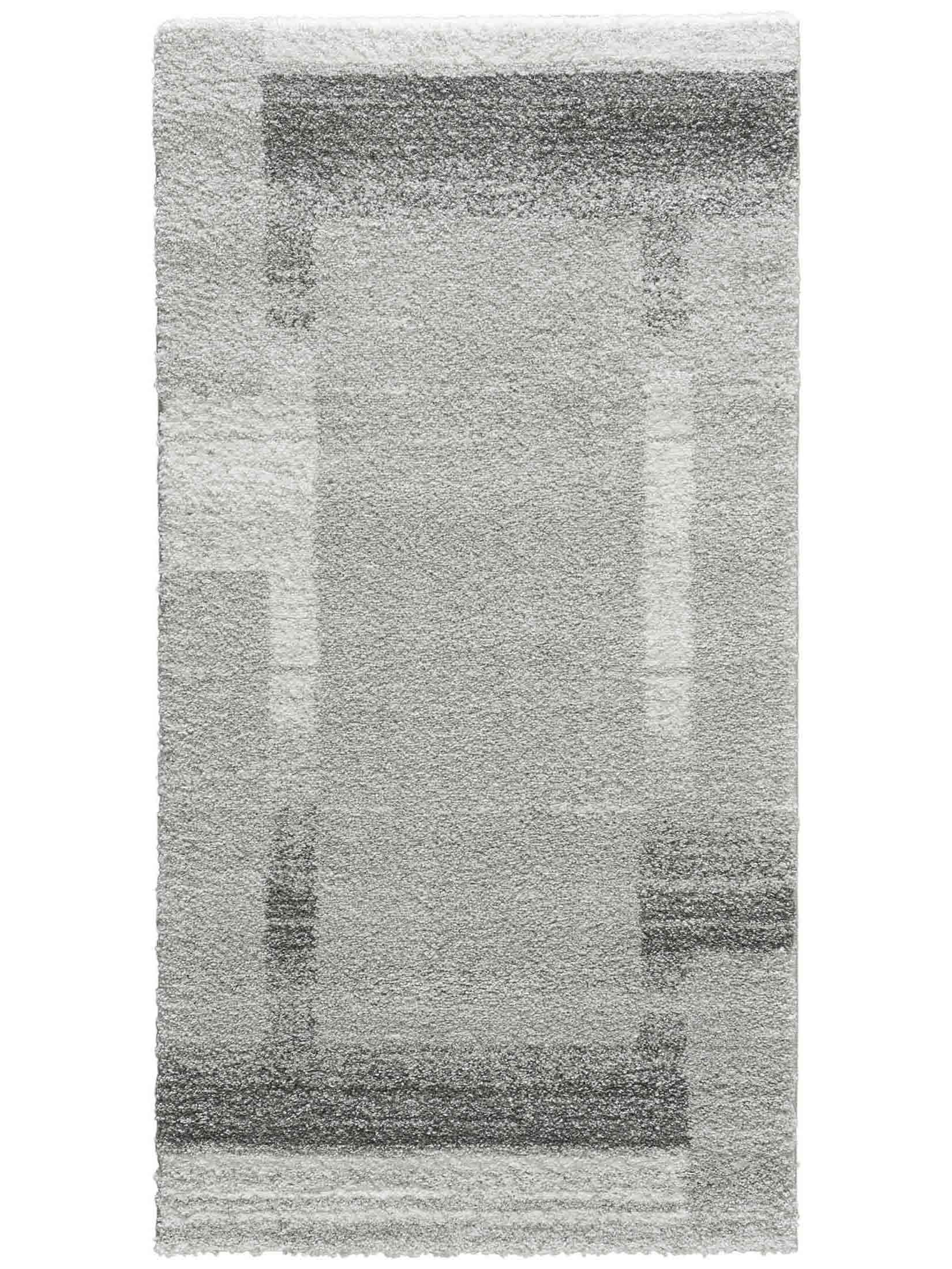 Night Life Moderner Teppich, Silber
