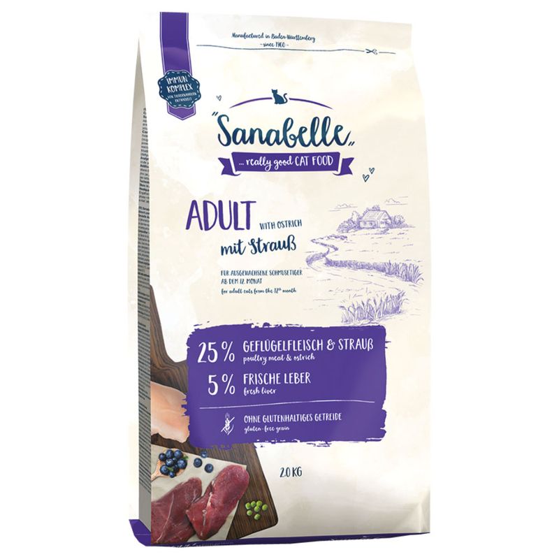 2 x 2 kg Sanabelle Trockenfutter Mix zu TOP-Preisen
