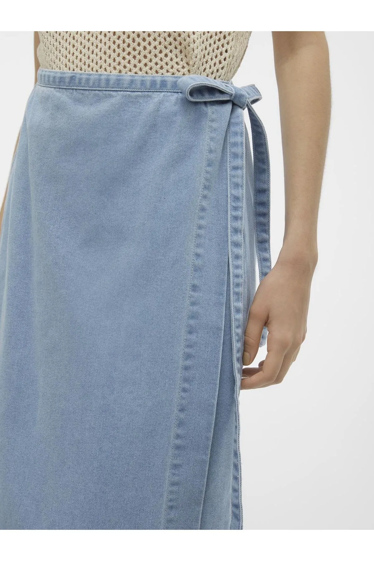 Vero Moda  Jeansrock VMZINNIA Langer Rock
