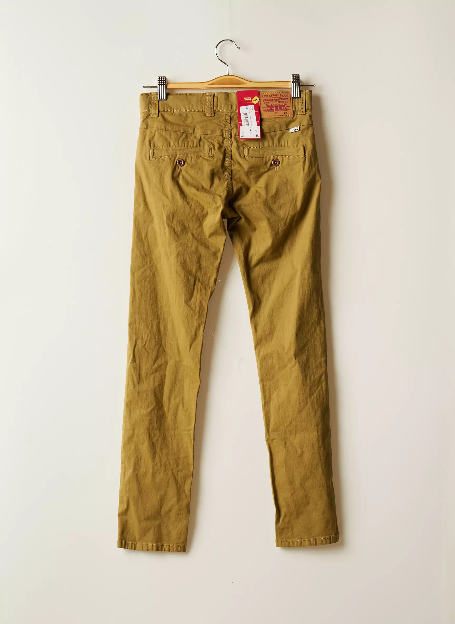 Levis Pantalons Chino Garcon couleur vert