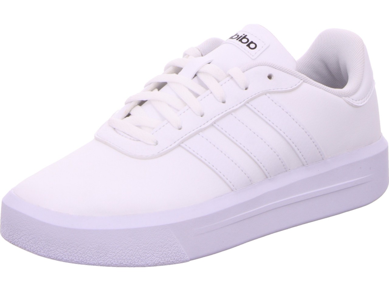 ADIDAS Freizeit Schnürer weiss Court Platform
