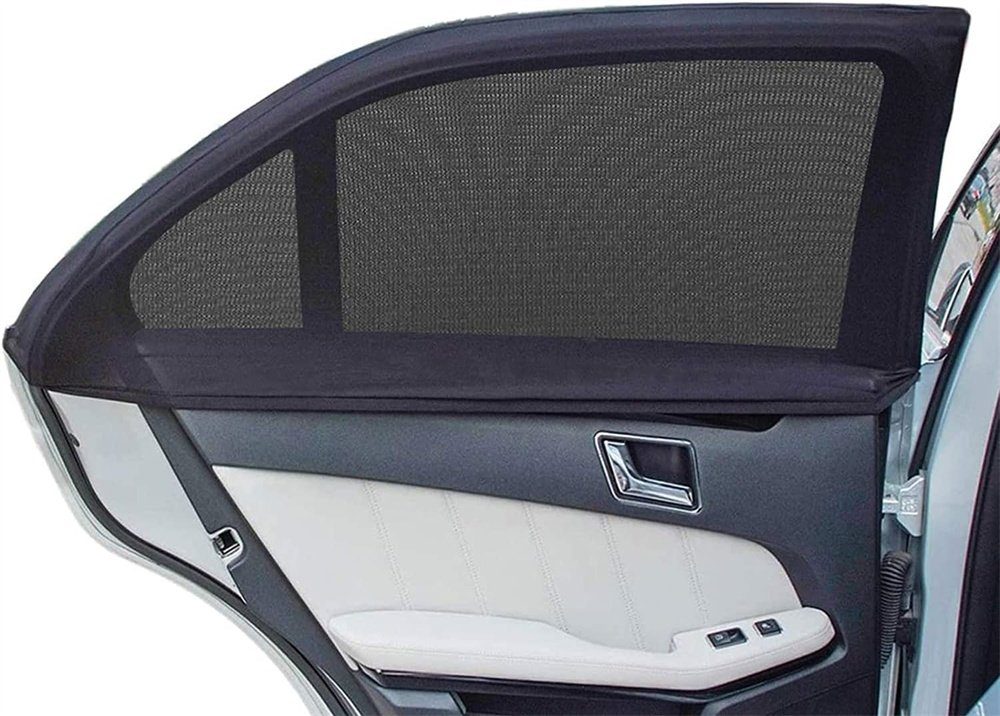 RHAFAYRE Autosonnenschutz Auto-Sonnenschutznetz, Auto-Anti-Mücken-Abdeckung, Auto-Fensterschutz