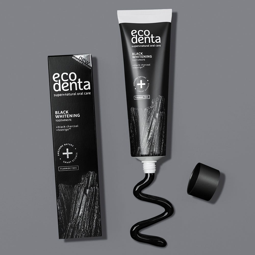 Ecodenta Black Whitening Zahnpasta 100 ml