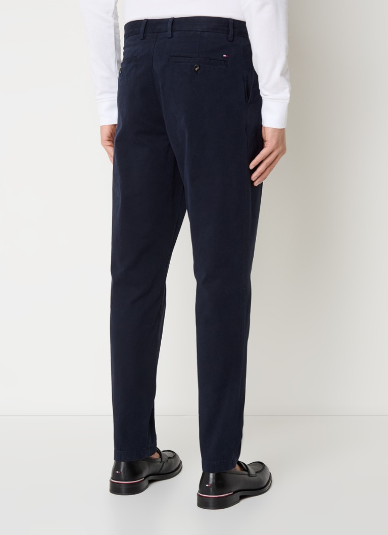 Tommy Hilfiger Harlem chino med avsmalnende passform og sømlommer