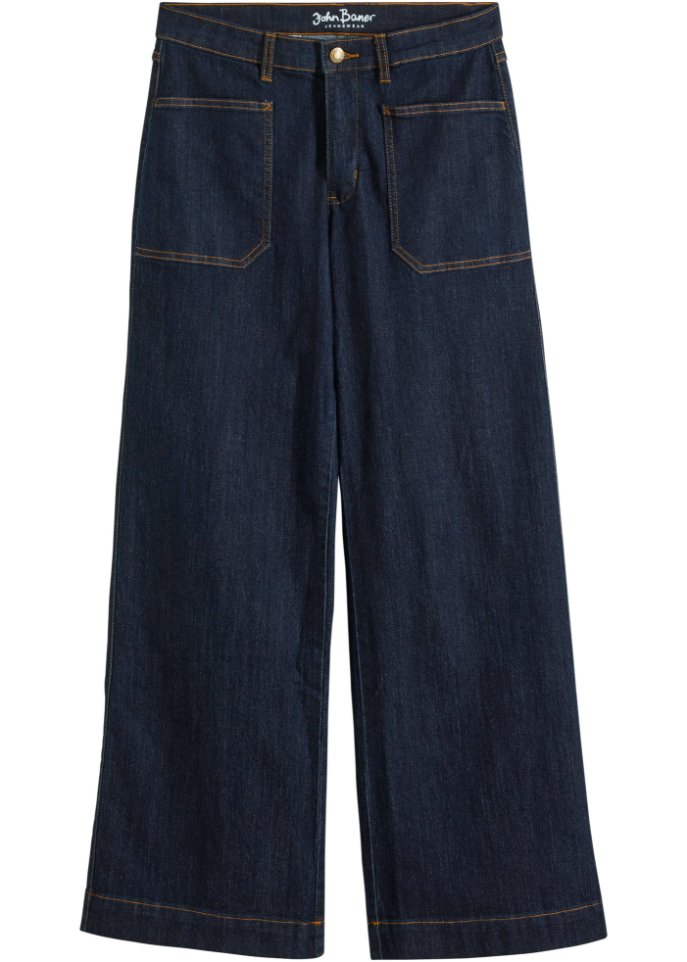 Komfort-Stretch-Jeans, Wide