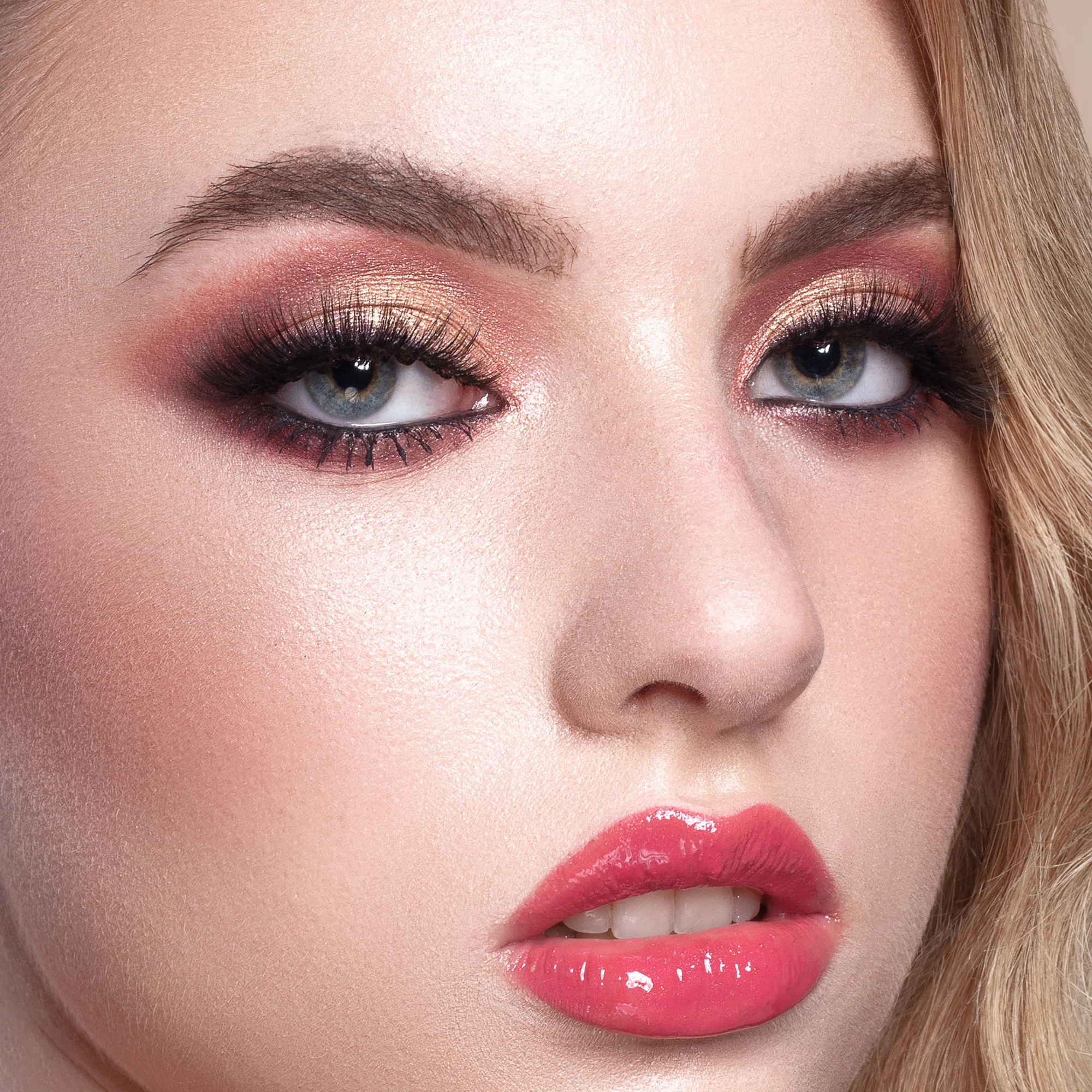 Gold N'Roses Eyes Palette - Szemhéjfesték Paletta, Kompakt Szemhéjfesték