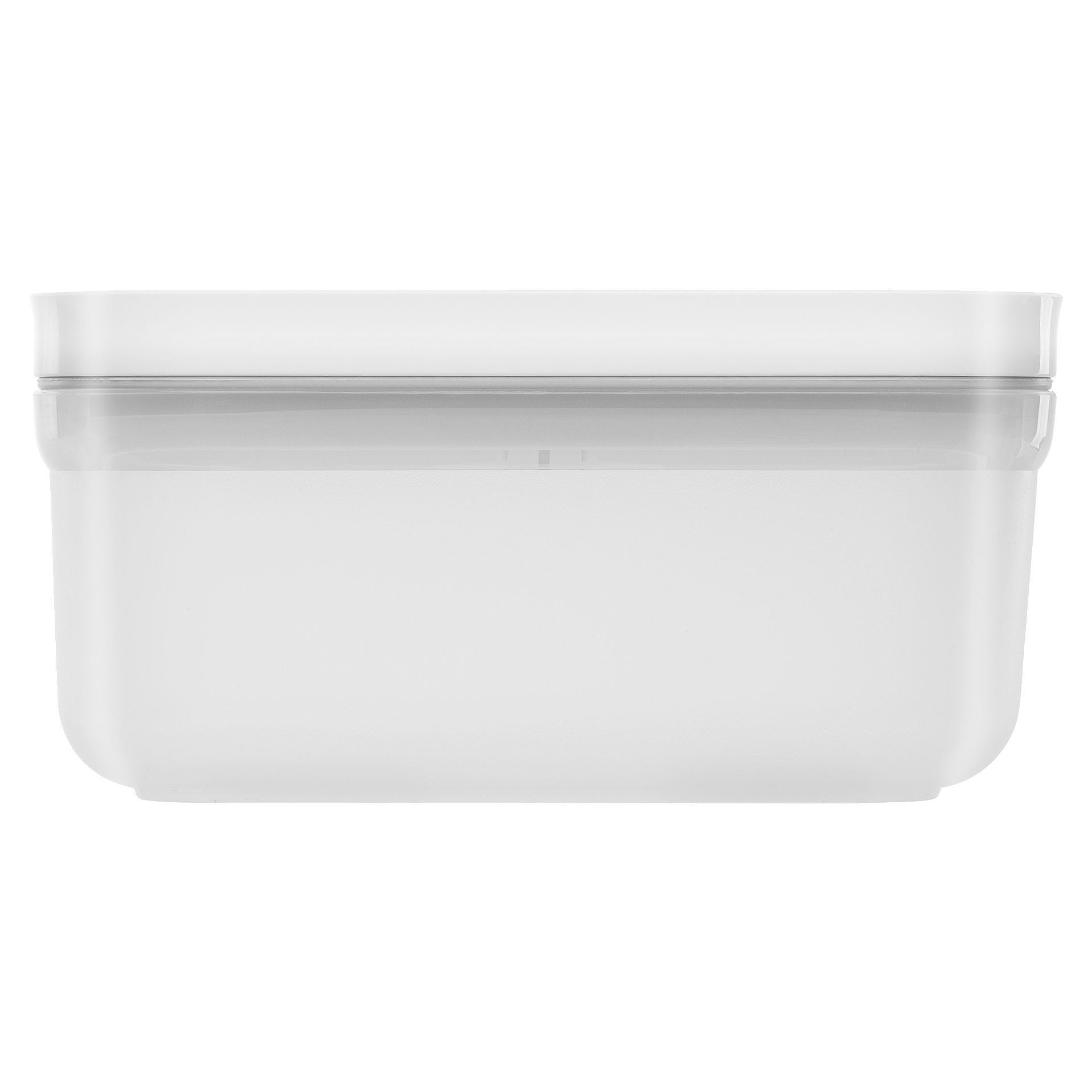 Vakuum Lunchbox S, Kunststoff, Semitransparent-Grau