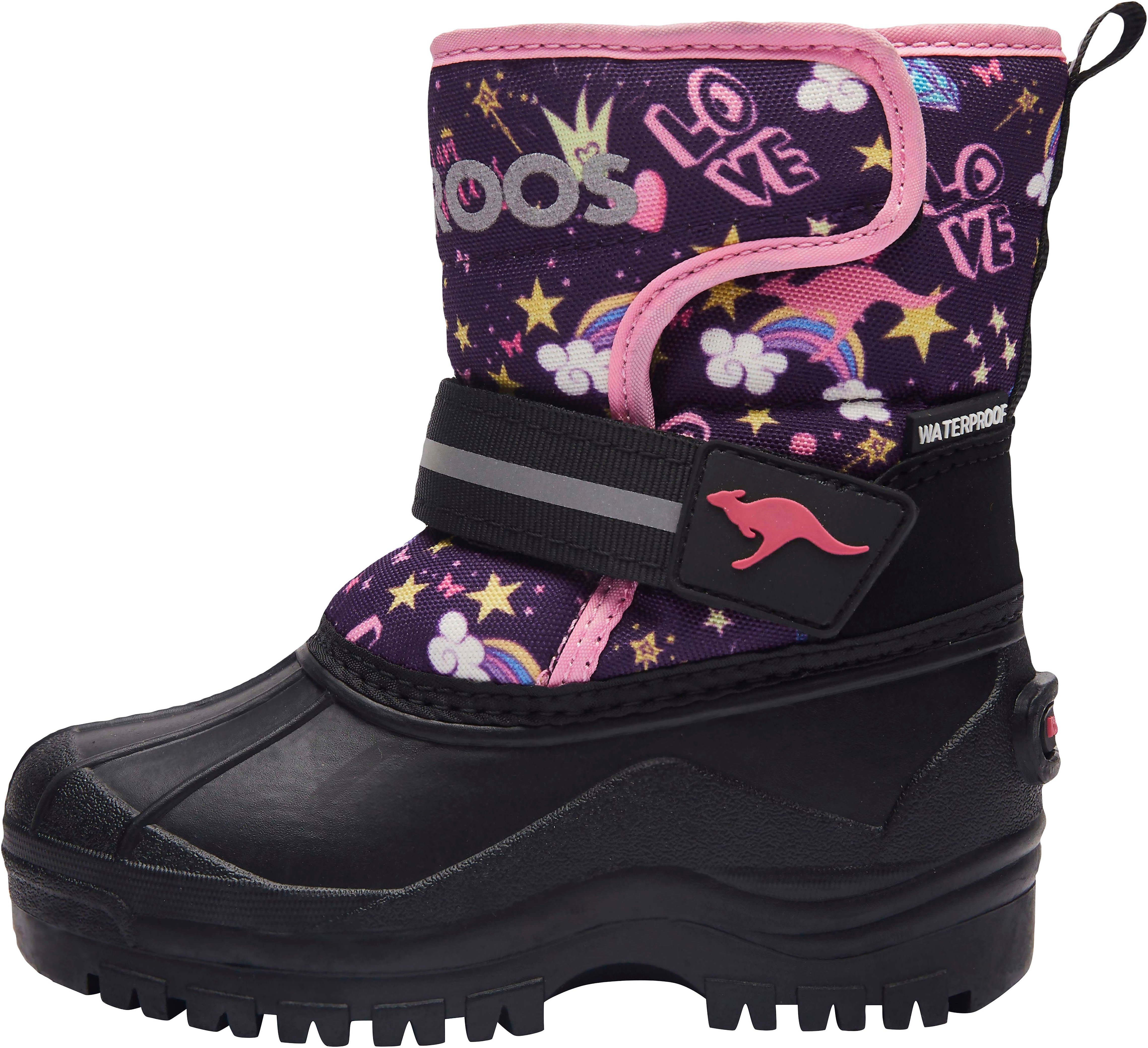 KangaROOS K-Shell II Winterstiefel mit Klettverschluss