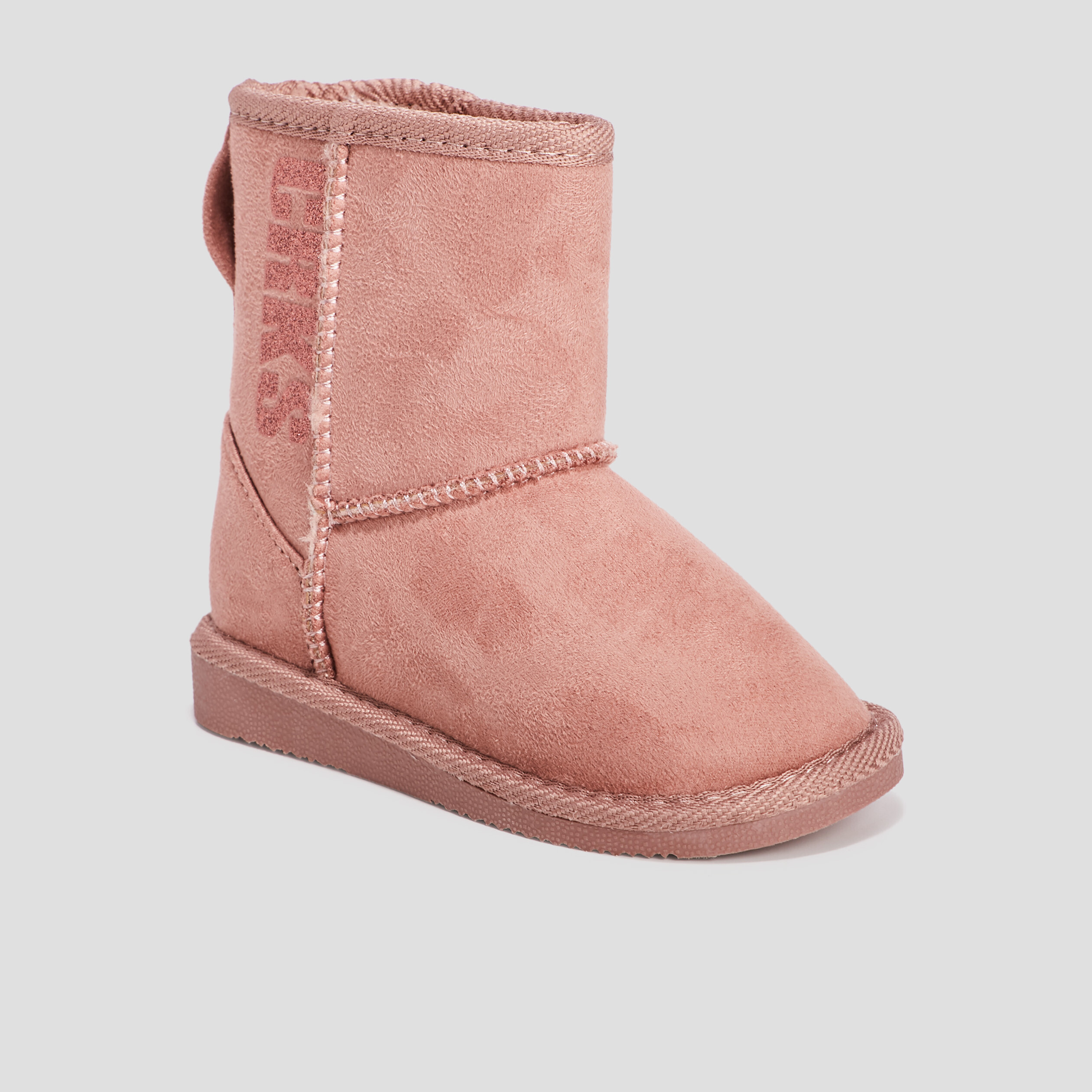 Bottines fourrées rose fille | La Halle