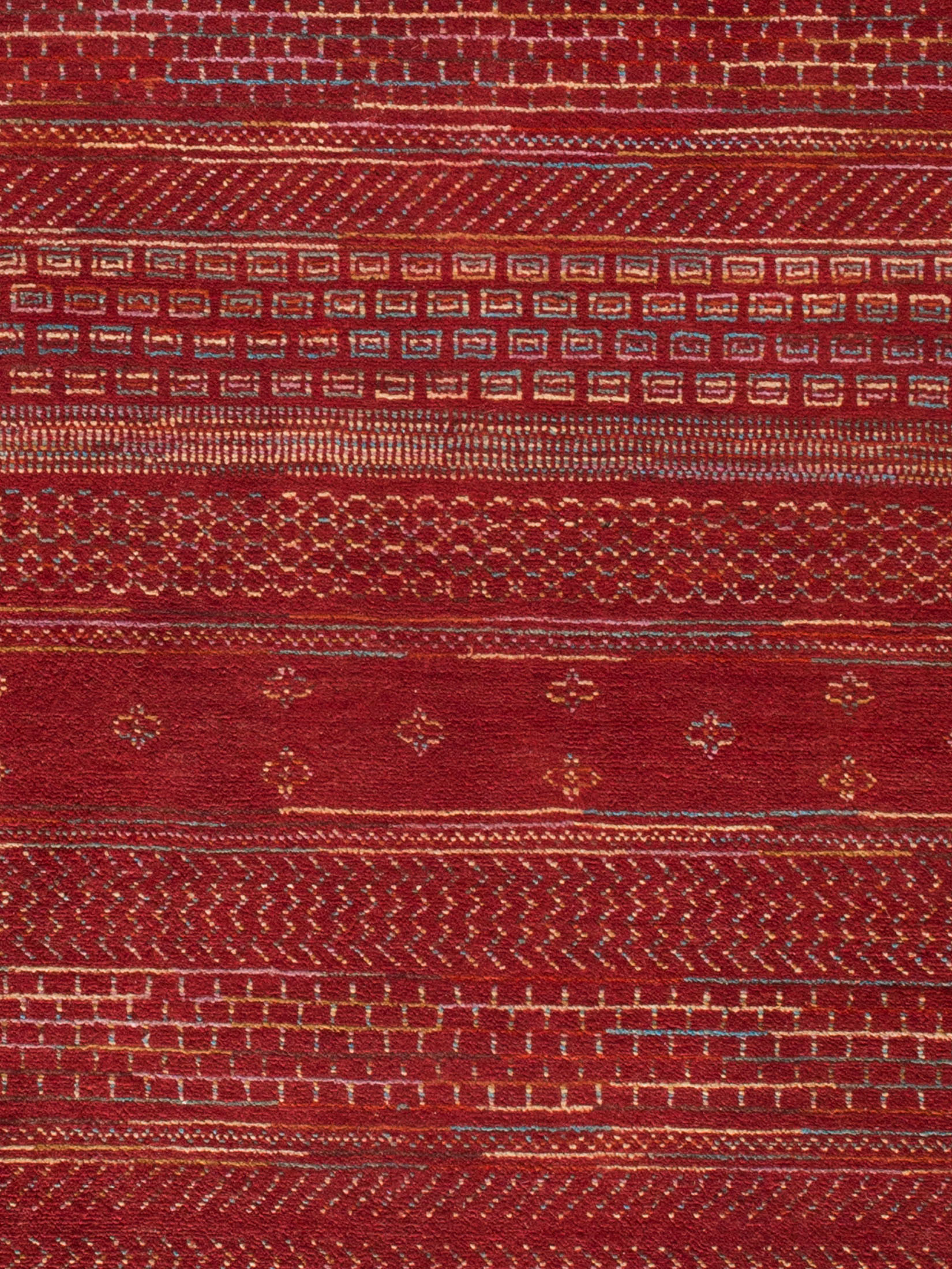 Contemporary Gabbeh ca. 250 x 302 cm, Unikat / Einzelstück