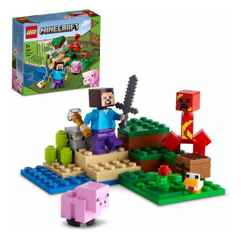 21177 L'embuscade du Creeper LEGO Minecraft