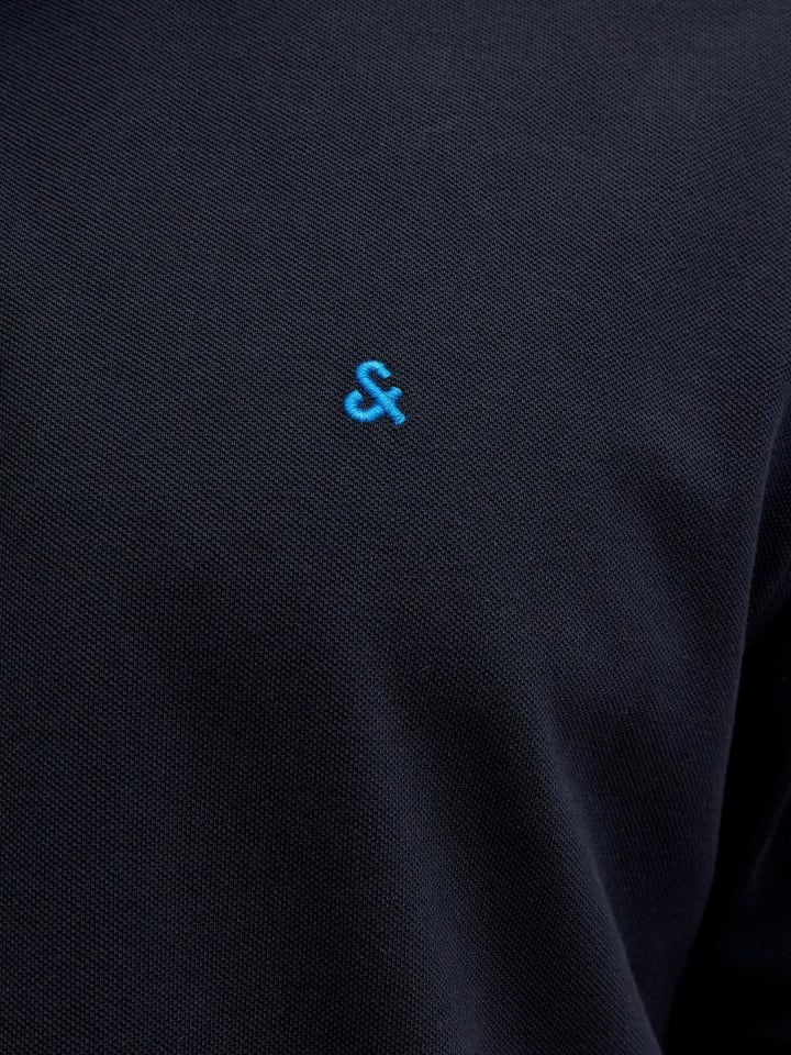 JACK & JONES PLUS Poloshirt in Sky Captain günstig kaufen
